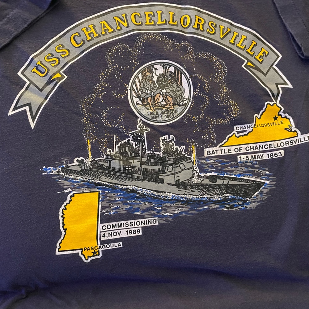 Navy USS Chancellorsville
T shirt